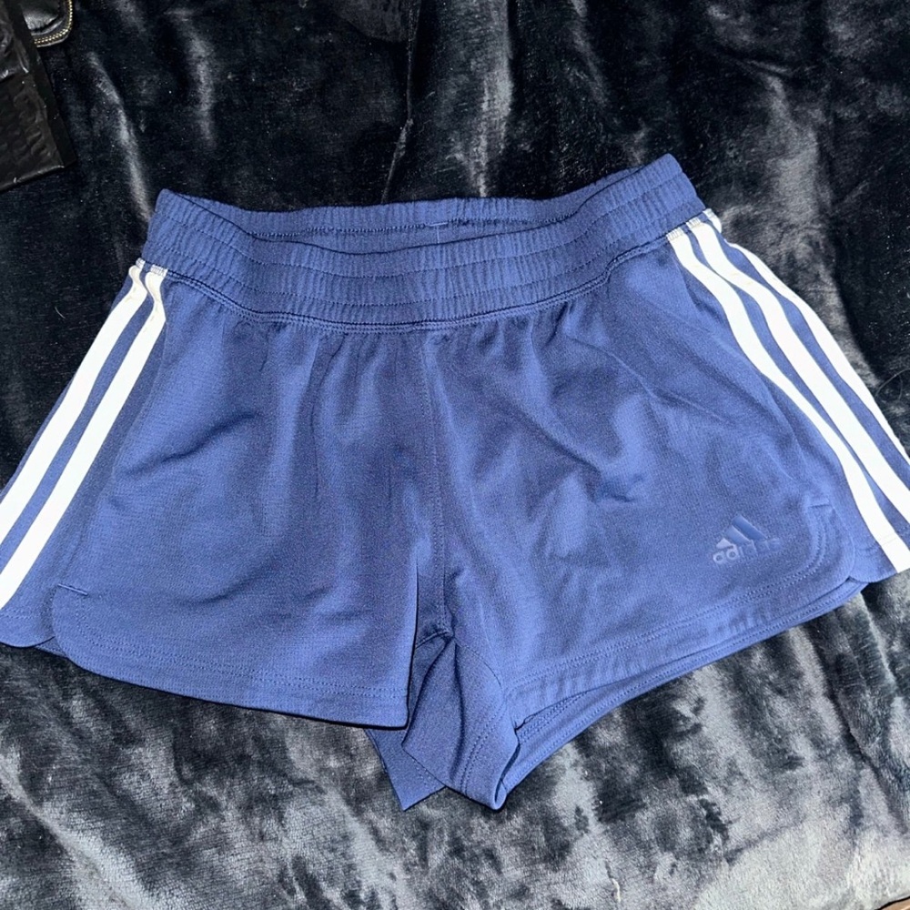 Adidas Women's Navy Blue Athletic Shorts